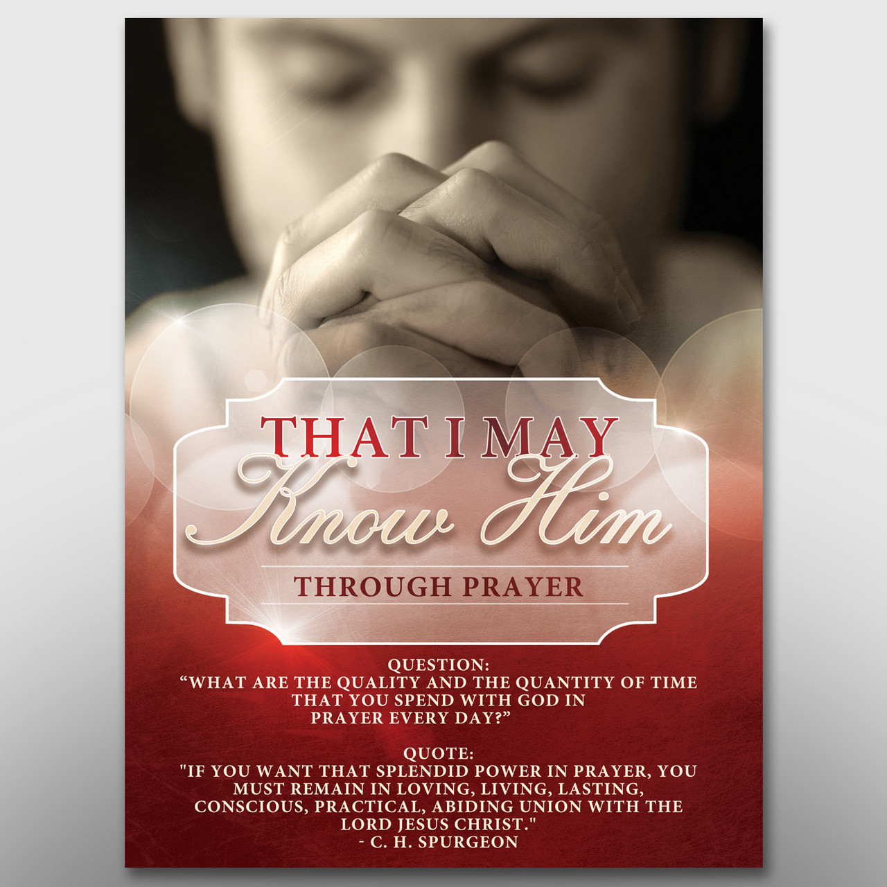 "That I May Know Him" Banners #14106 - Image 4
