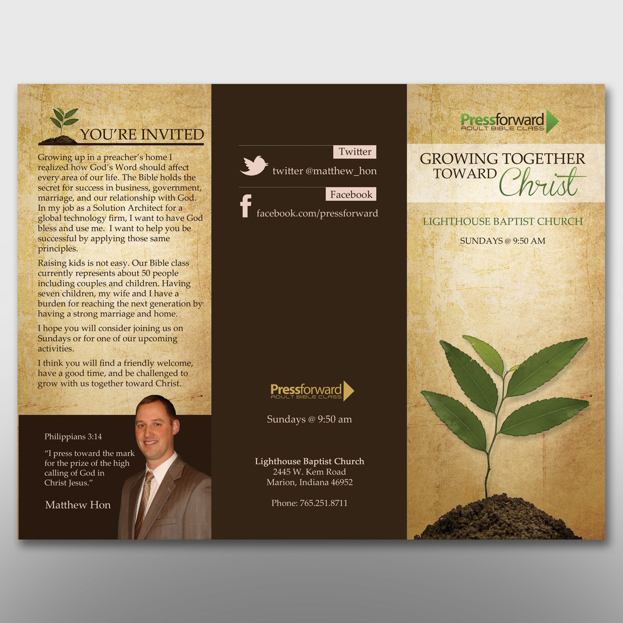 Adult Bible Class Brochure #14130 - Image 3