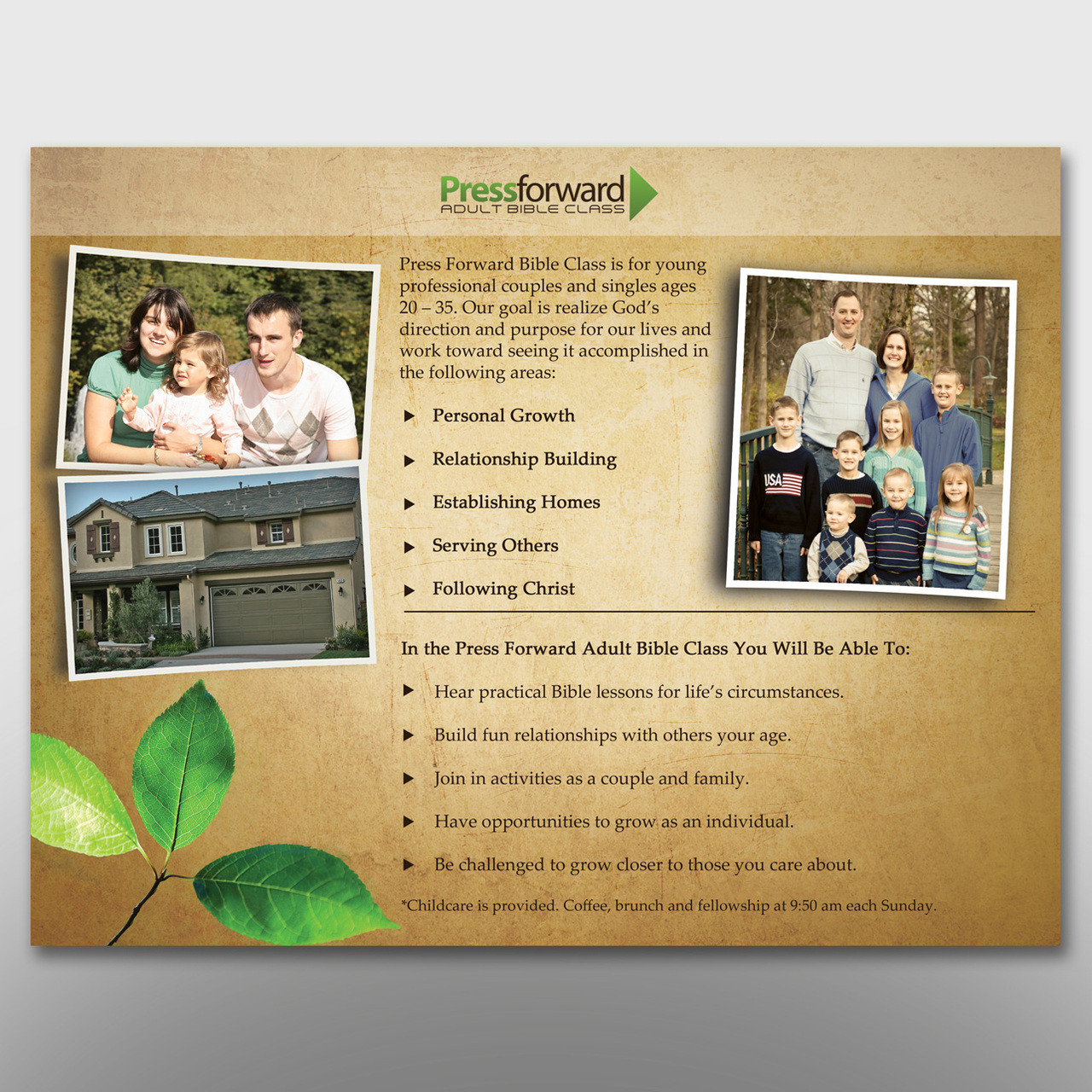 Adult Bible Class Brochure #14130 - Image 2