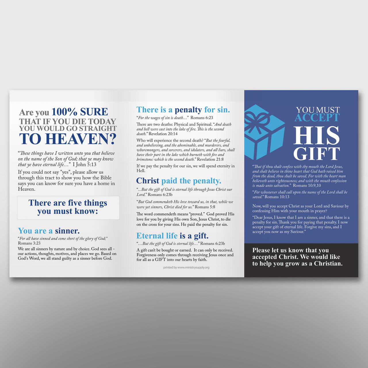 "You're Personally Invited..." 3-Panel Tract #14142 - Image 2