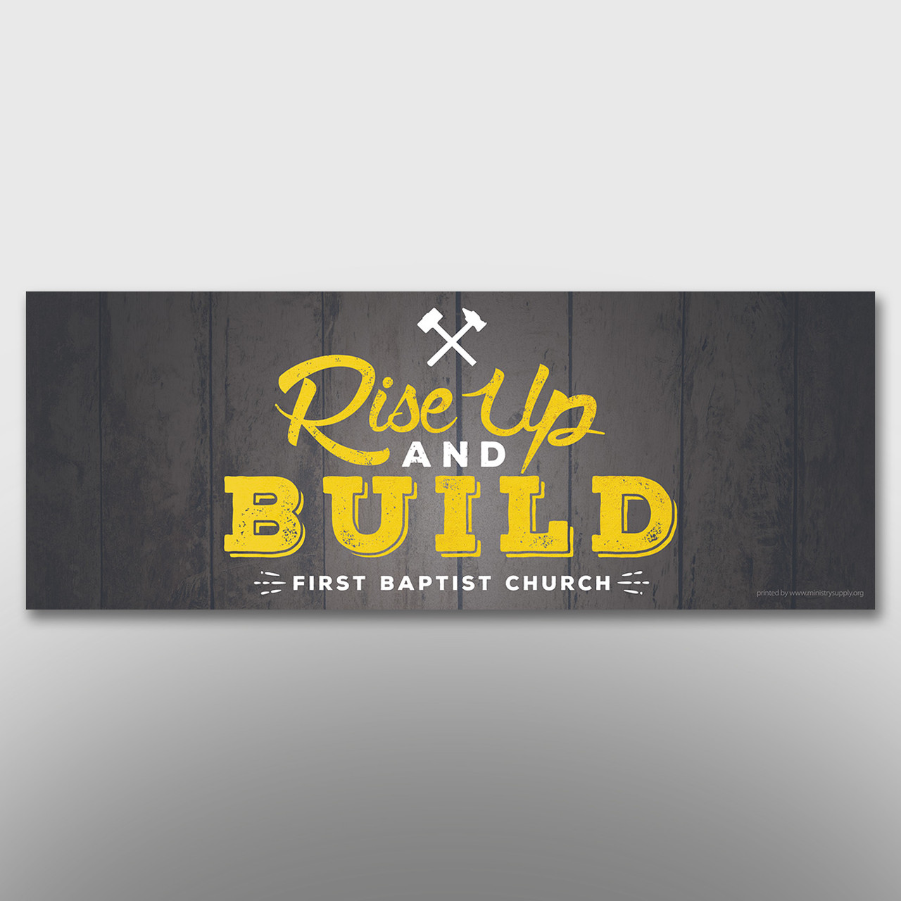 "Rise Up and Build" Theme Banner #14292 - Image 2